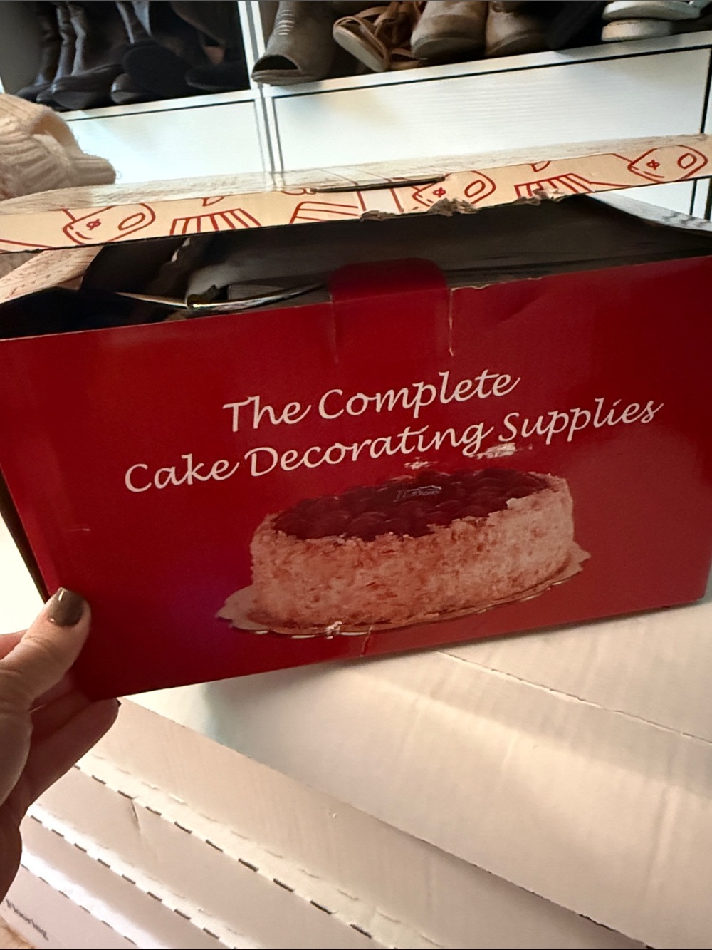 The Complete Cake Decorating Supplies Kit - Red